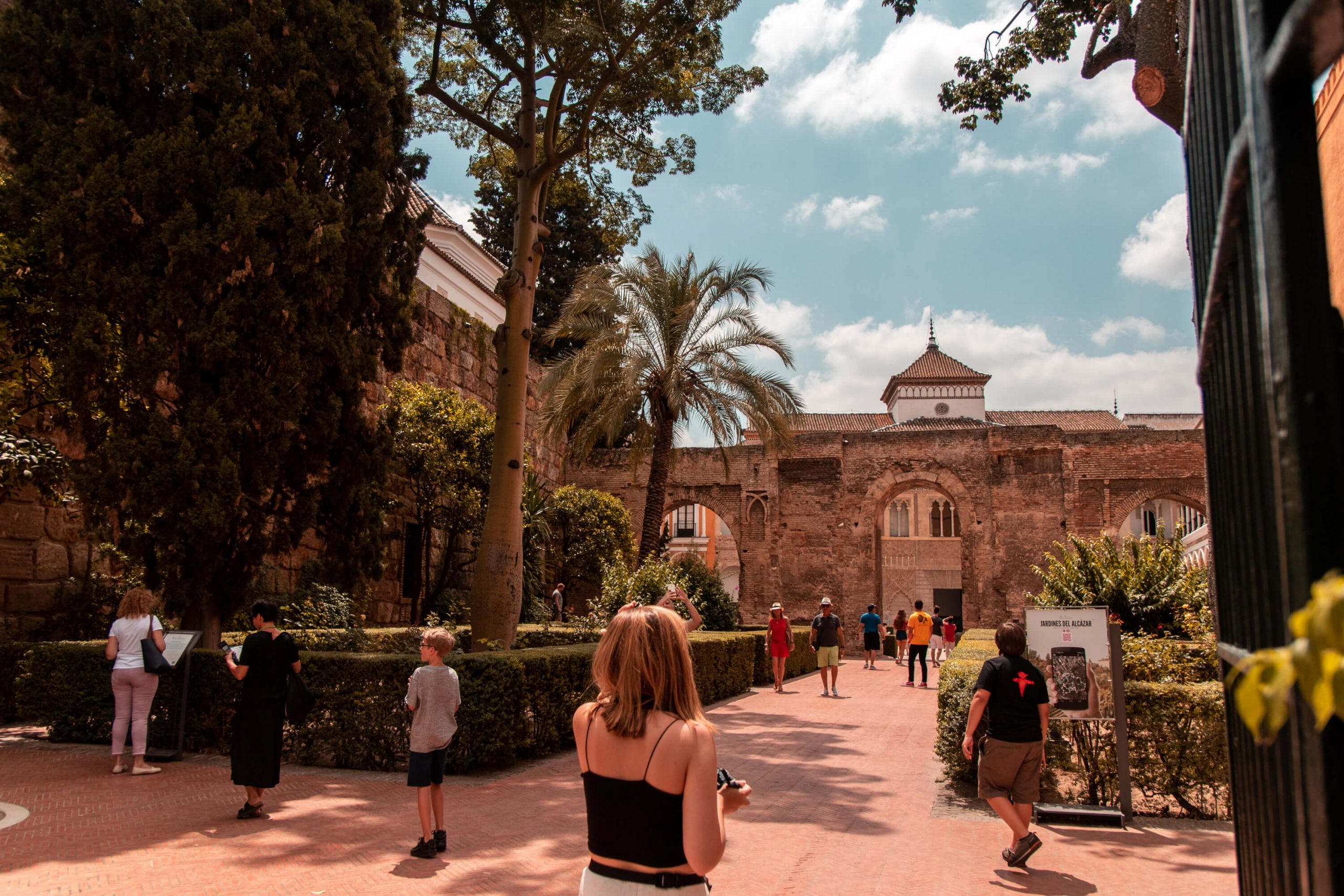 Seville Alcazar Entrance