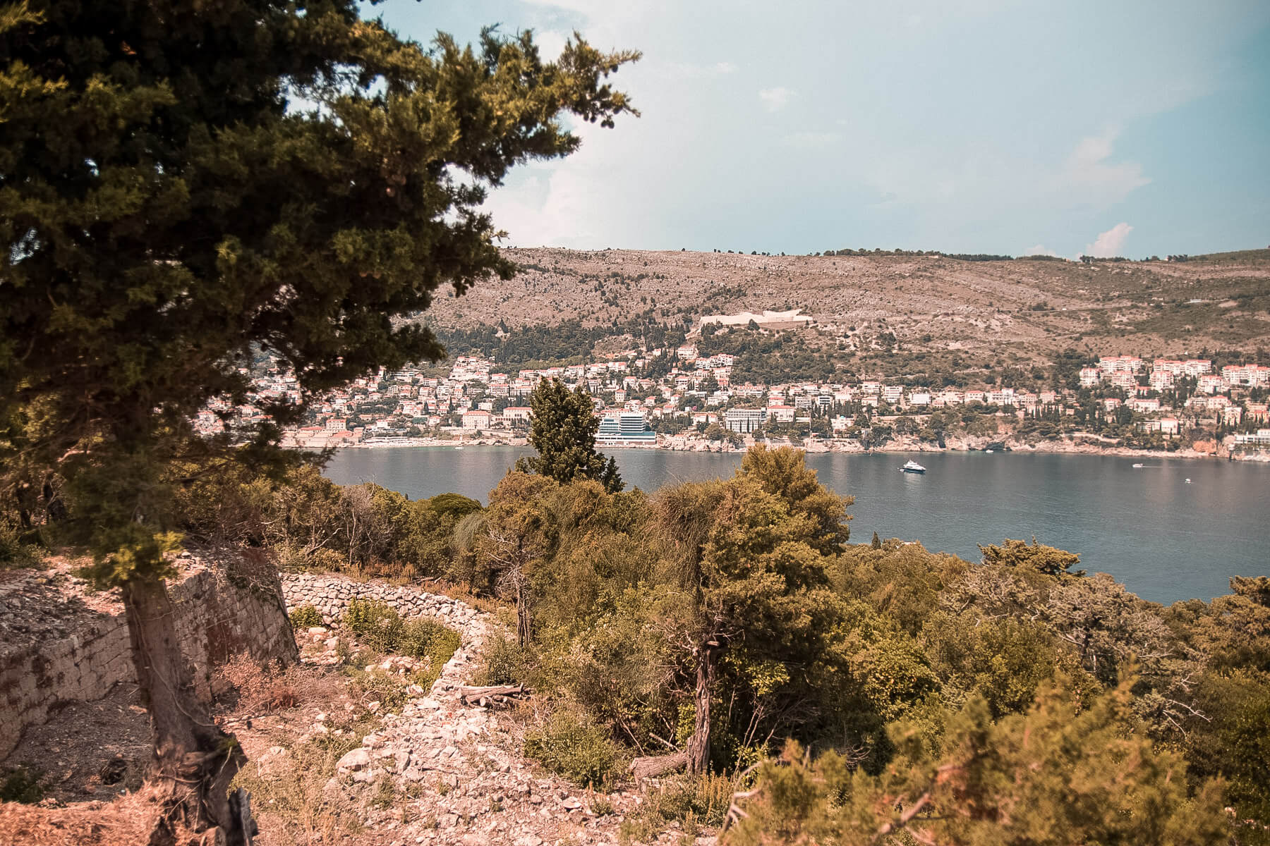 Views from top of Lokrum