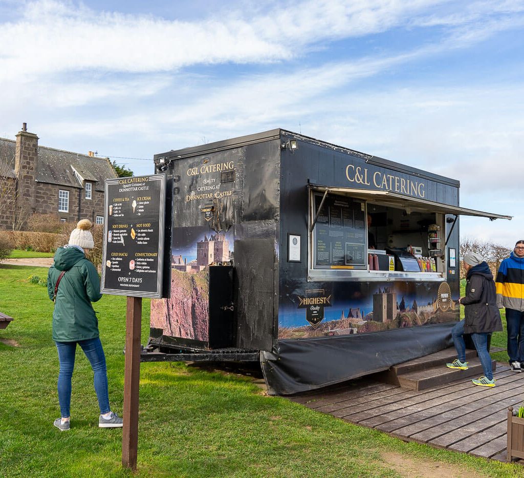 Food Truck at Dunnottar