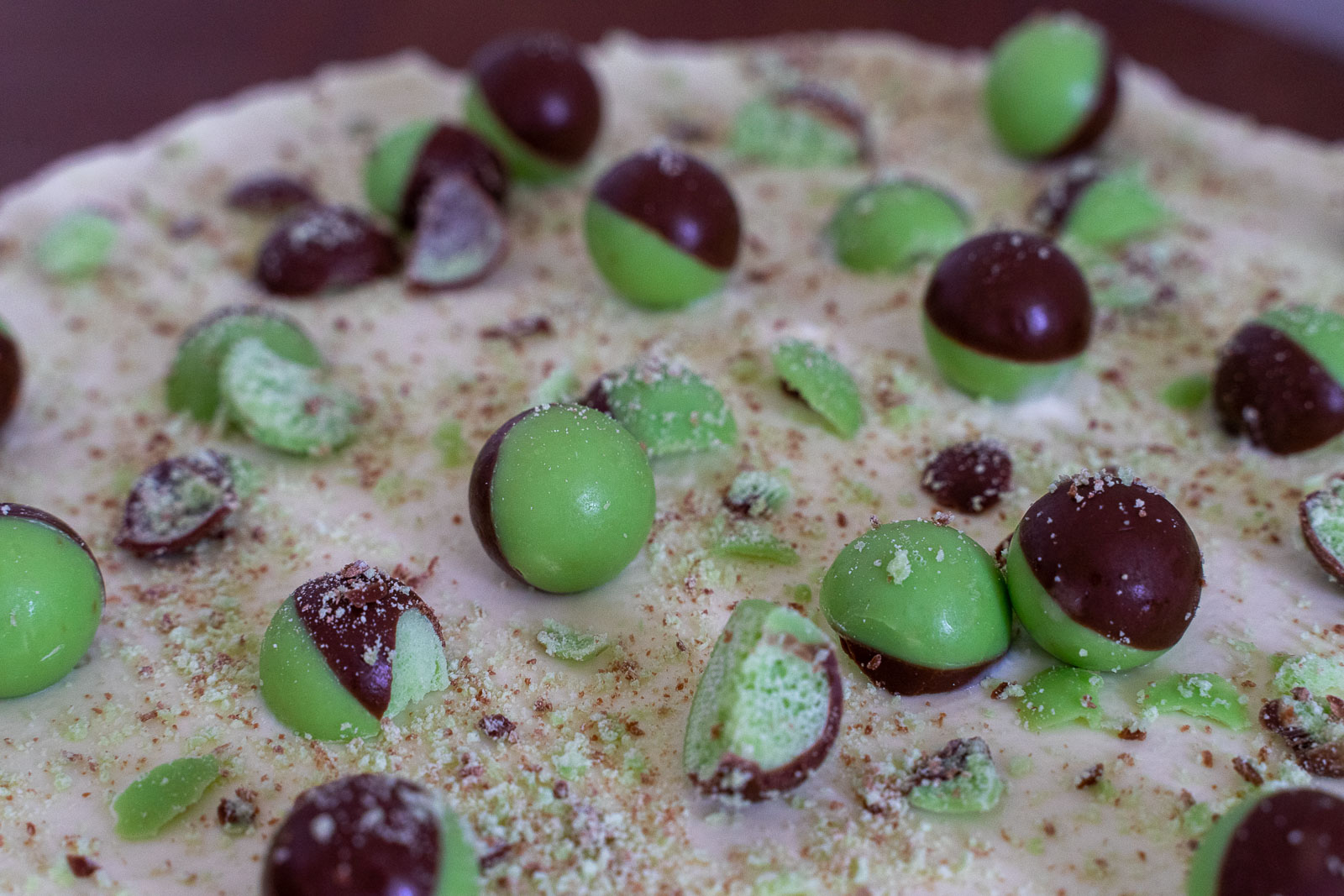 Mint Aero Cheesecake Recipe | No Bake Mint Aero Cheesecake