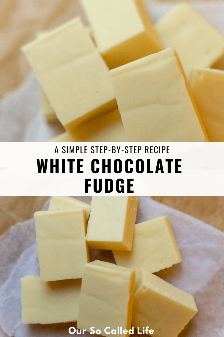 White Chocolate Fudge Recipe