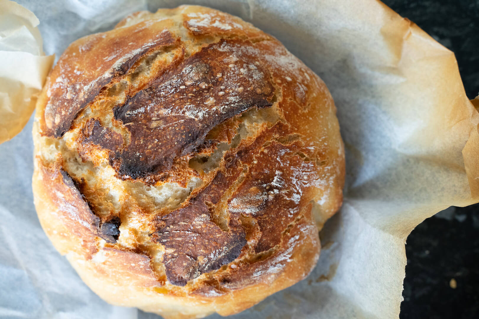 Easy Dutch Oven Bread Recipe | No Knead Bread Recipe
