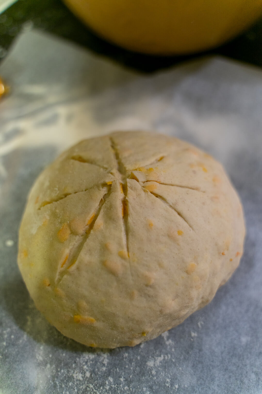 no knead cheese bread