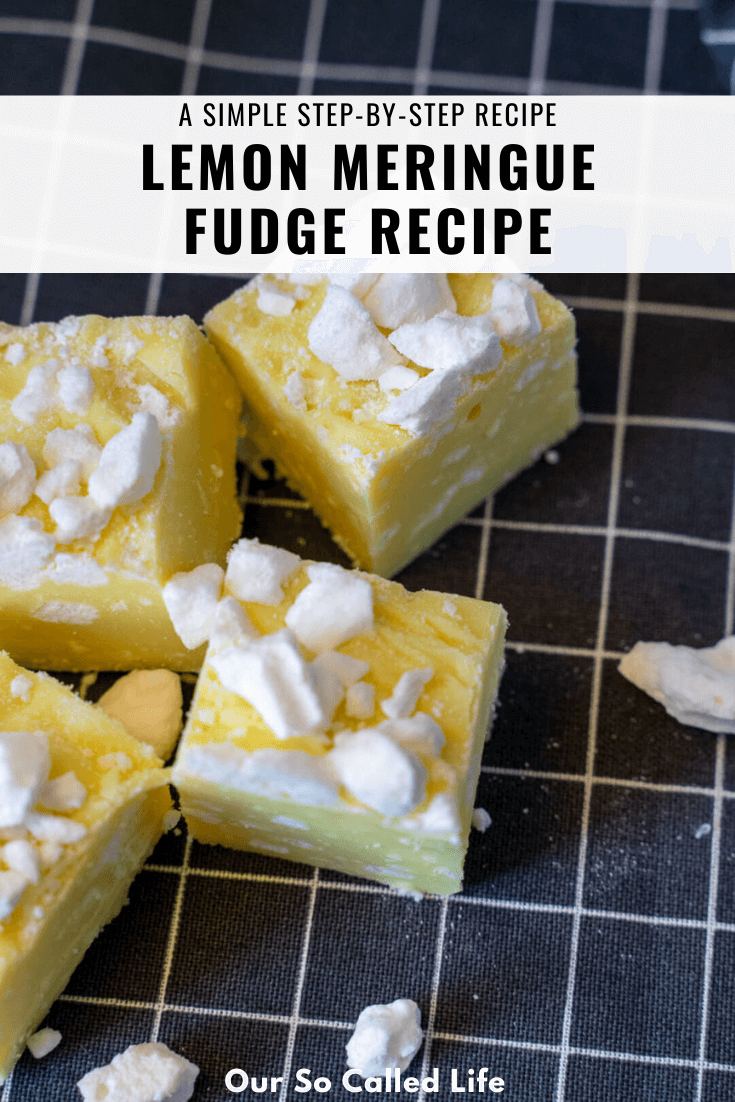 Lemon Meringue Fudge