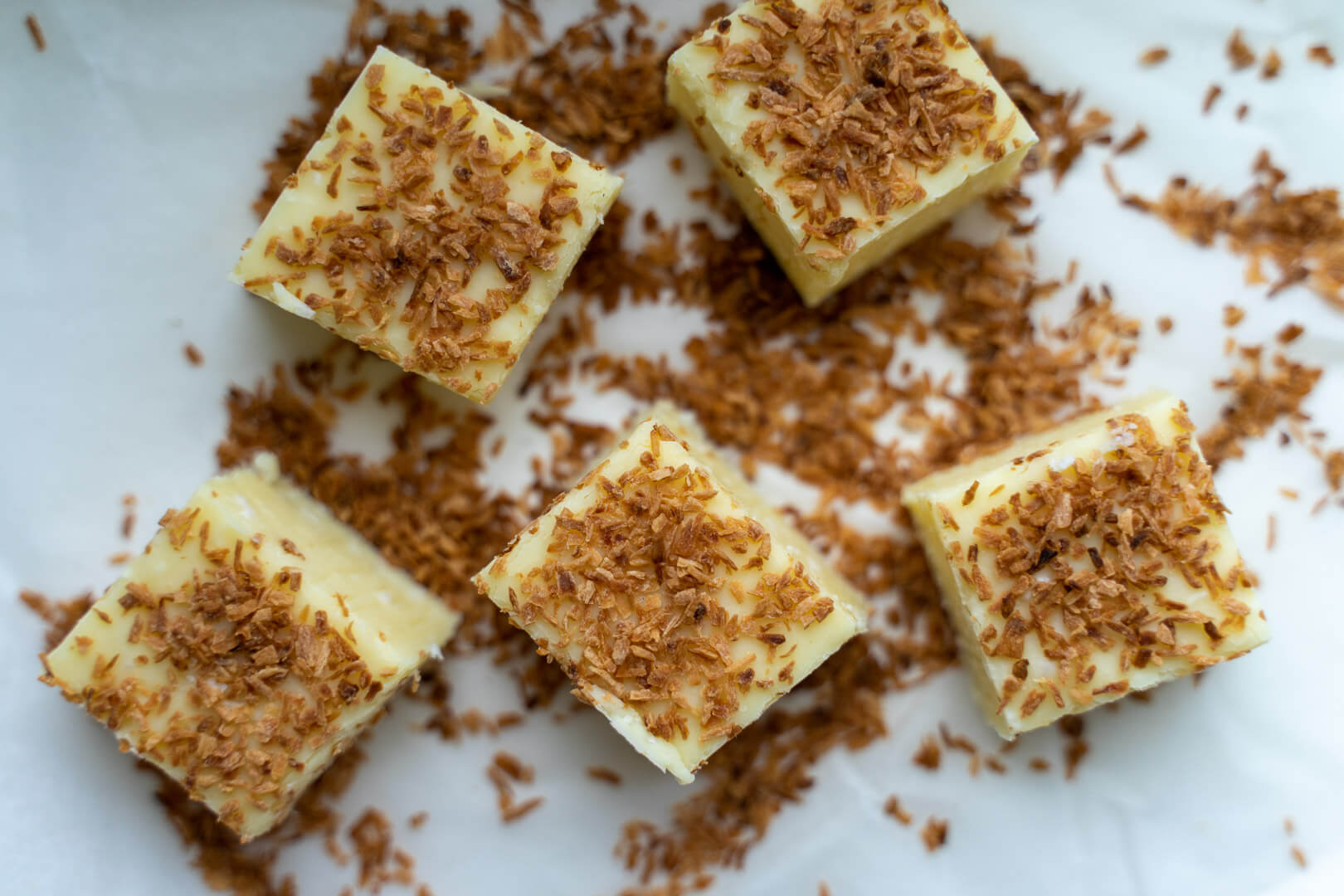 White Chocolate Coconut Fudge Recipe | Simple Baking Recipes
