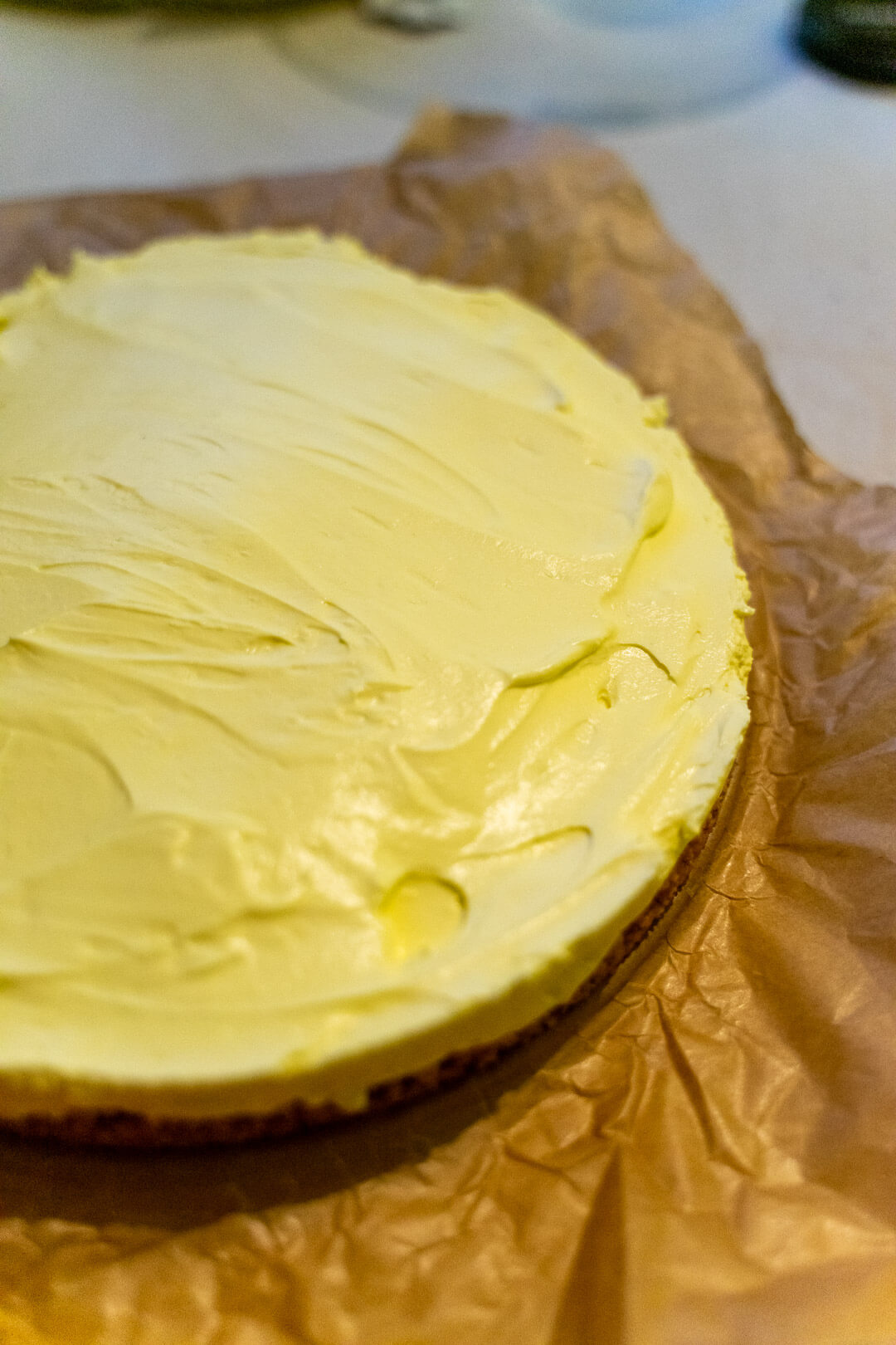 Lemon Ginger Cheesecake