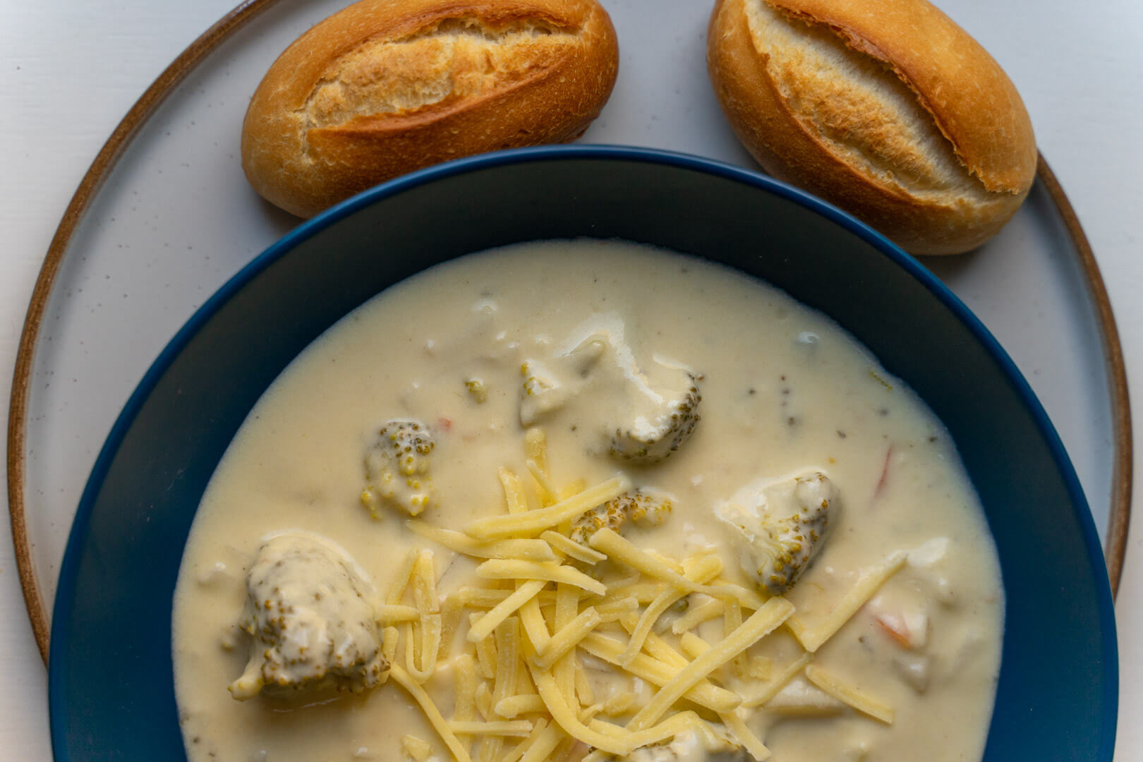 Easy Broccoli Cheese Soup Recipe! | Simple Recipes at Home