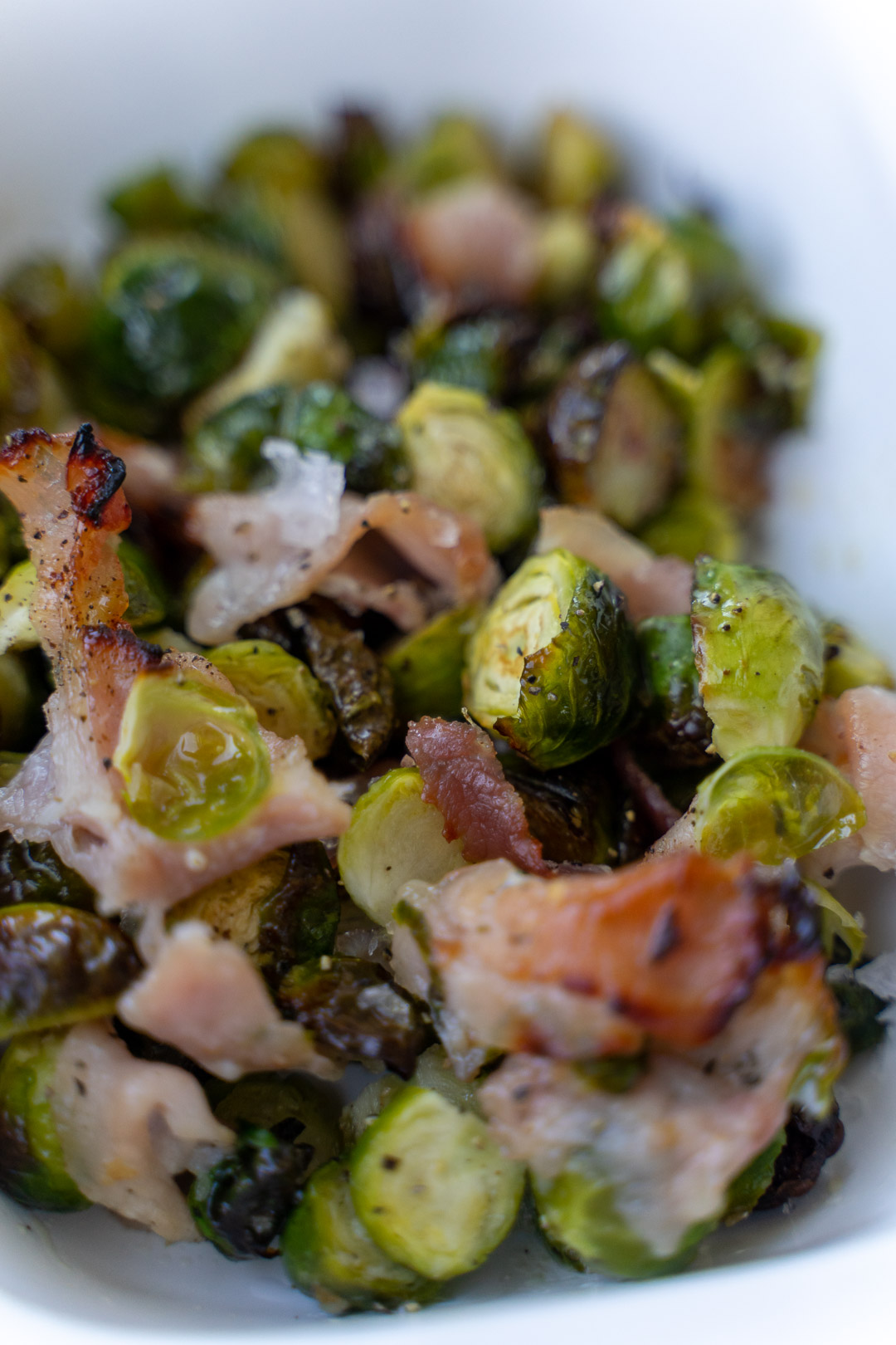 Maple Brussels Sprouts with Bacon Recipe | Simple Cooking at Home