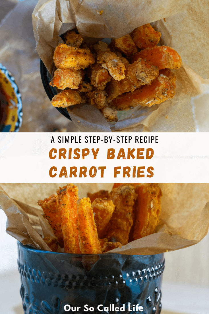 Crispy Baked Carrot Fries