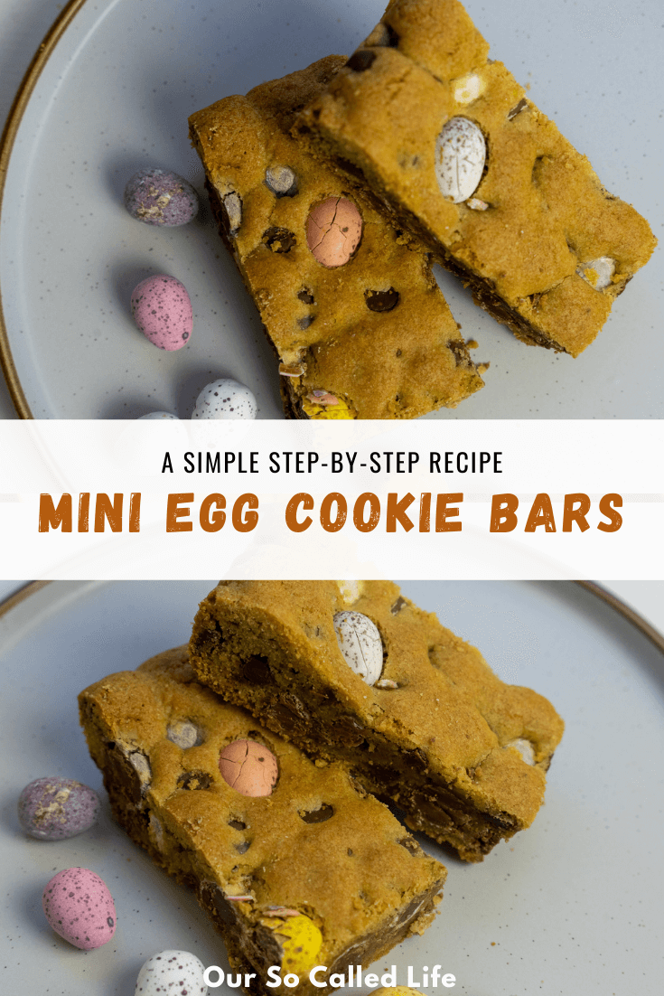 Mini Egg Cookie Bars