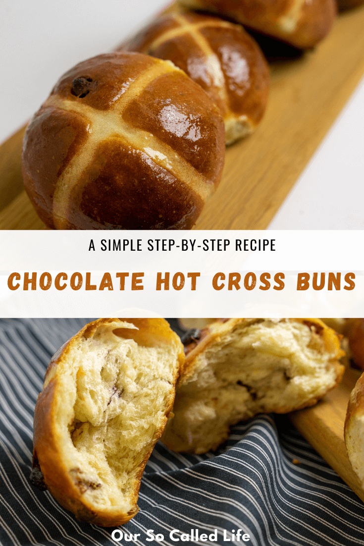 Chocolate Hot Cross Buns Recipe