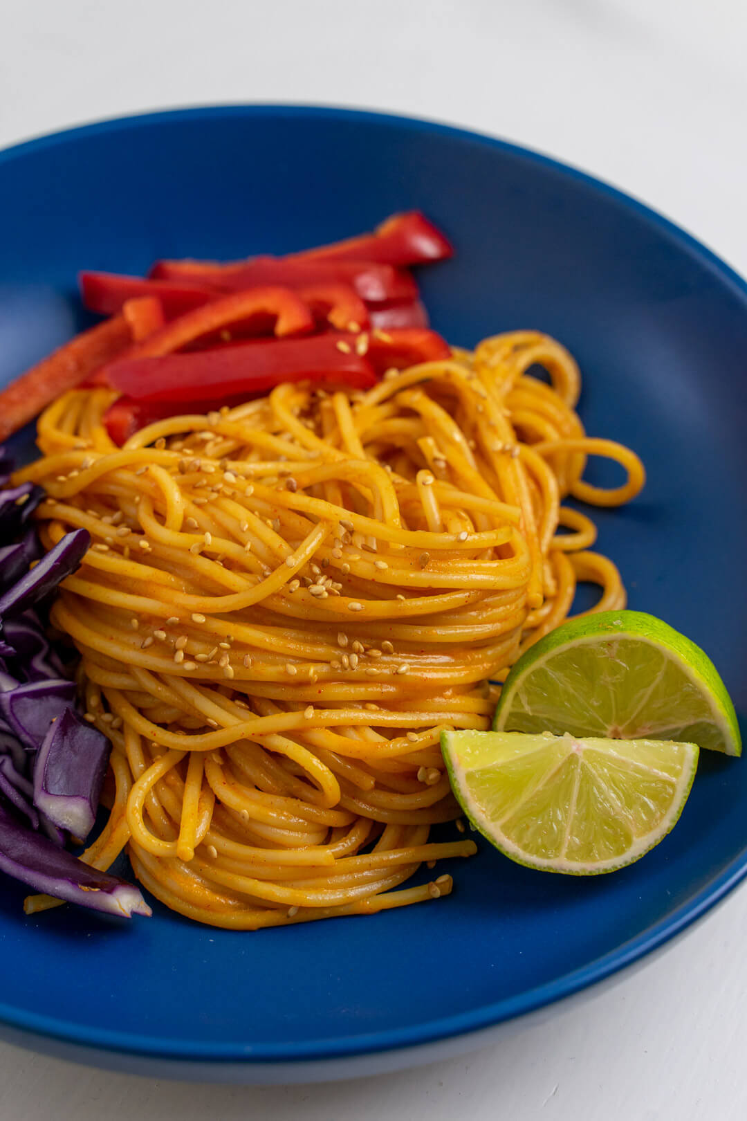 Spicy Peanut Noodles recipe