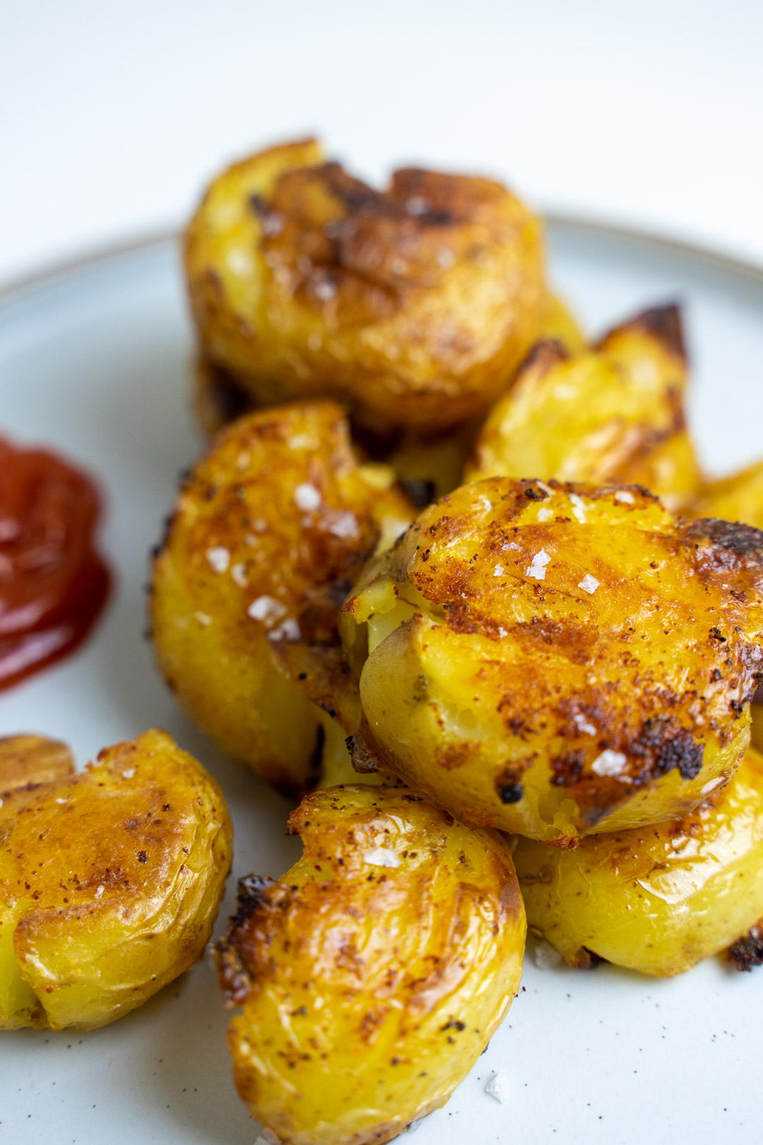 Crispy Salt and Vinegar Potatoes Recipe Simple Cooking at Home