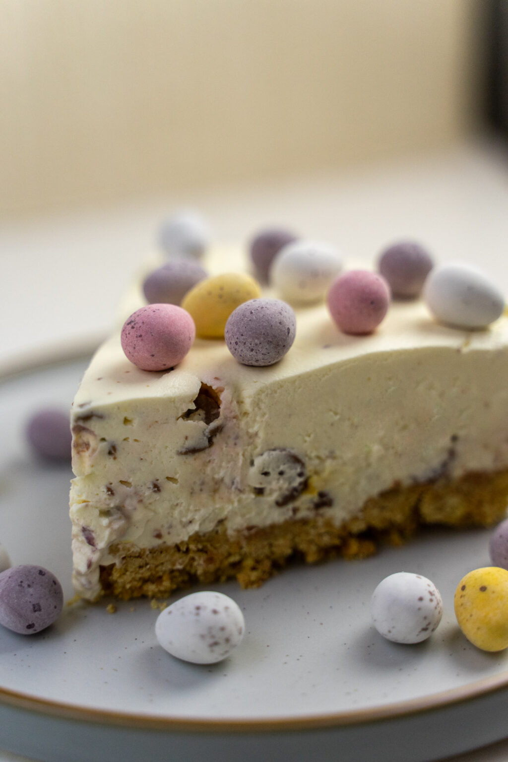 No Bake Mini Egg Cheesecake Recipe Easter Cheesecake Ideas