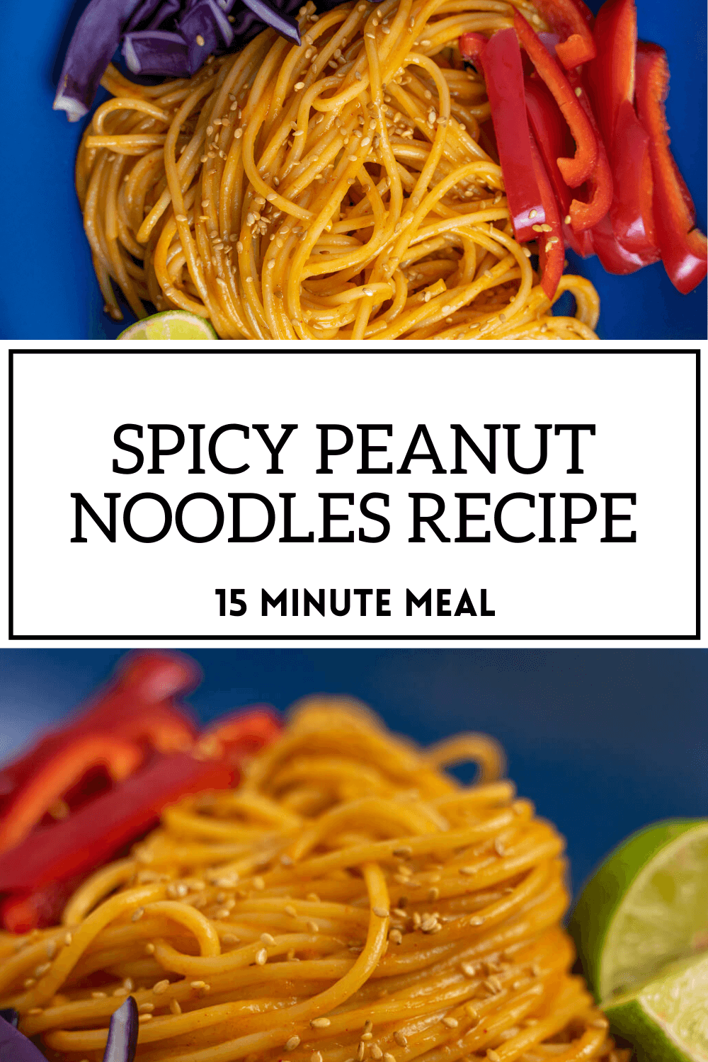 Spicy Peanut Noodles Recipe