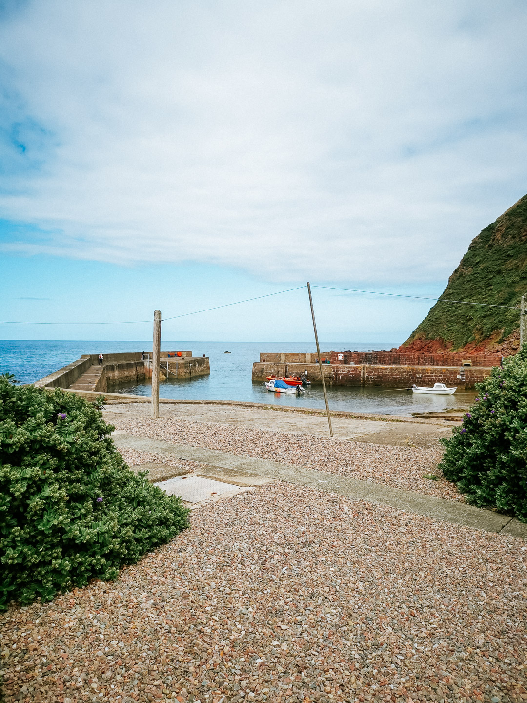 Pennan Harbour