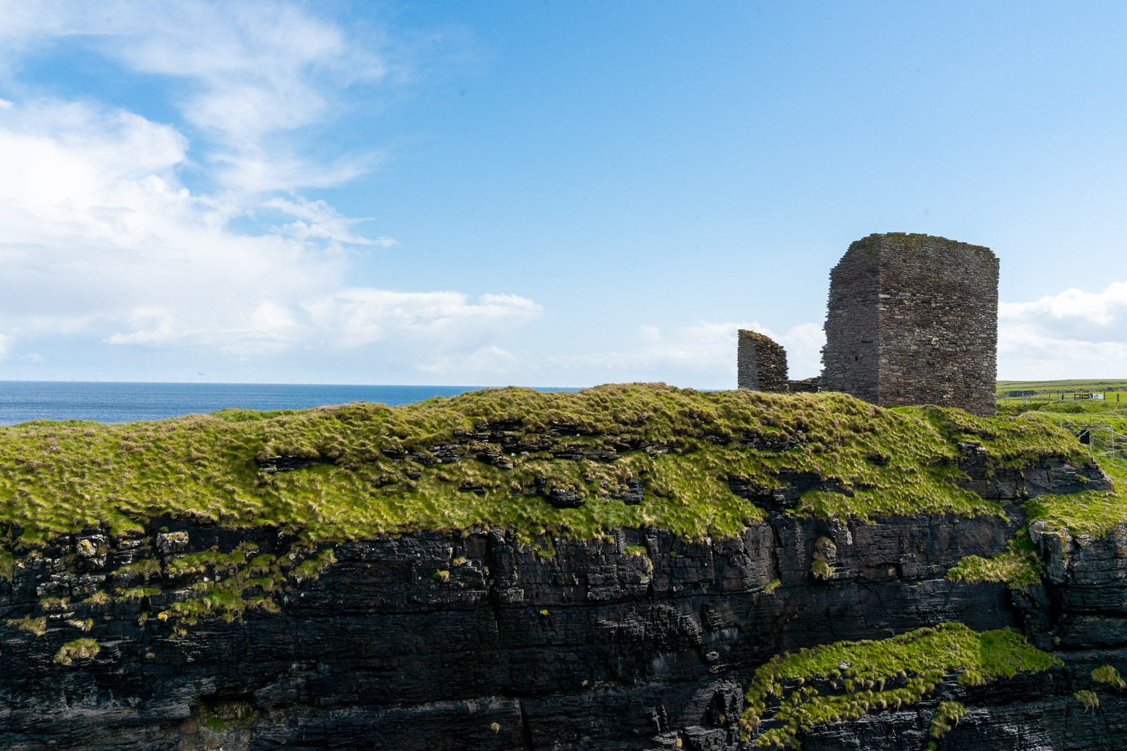 Castle ruins at Wick