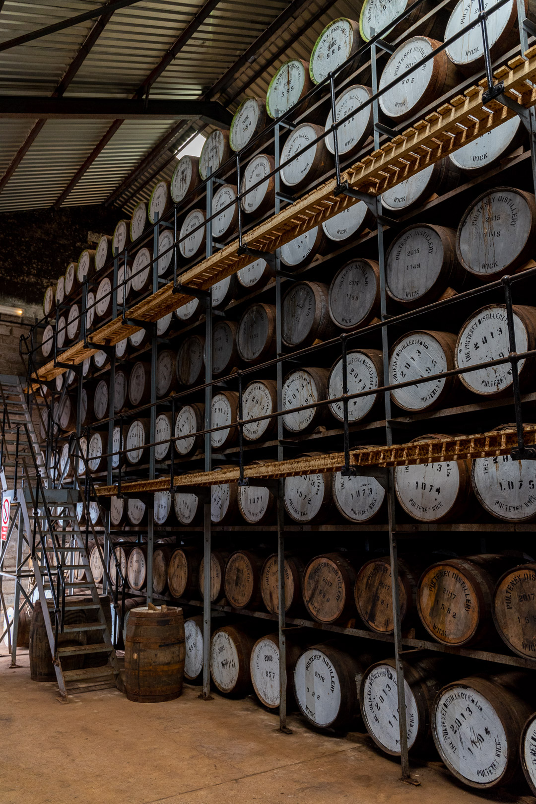 Cask Building at Old Pulteney Distillery